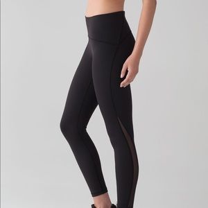 Lululemon Train Times Black 7/8 Pant